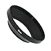 SIOTI 52mm Lens Hood, Matte Treatment Inside, Aluminum Material, Compatible with All Camera Lens S/C/N/F/O/P etc.(52mm)