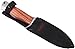Grand Way Bowie Knife - Hunting Fixed Blade Bowie Knife with Wood Handle and Guard - Small Rambo Knife for Buschcraft and Survival FB 1882