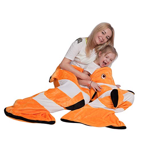2 softan+Clownfish+Blanket+Sleeping+Children