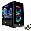 iBUYPOWER TraceMR159A Gaming Desktop Computer, AMD Ryzen 5 5600X 3.7GHz, 16GB RAM, 480GB SSD + 1TB HDD, AMD Radeon RX…