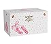 Jewelkeeper Girl's Musical Ballerina Jewelry Storage Box with Pink Polka Dot Design, Swan Lake Tune