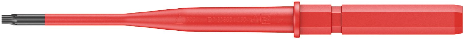 Wera 05003437001 T x 15 x 154 mm "Kraftform Kompakt VDE 67iS" Inter-Changeable Blade - Silver