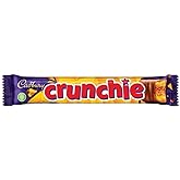 Cadbury Crunchie Chocolate Bar From England Case of 48 x 40g Bars, honeycomb, 67.2 Ounce, (Pack of 48)
