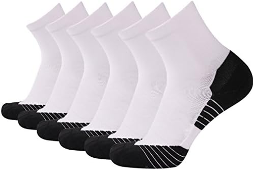 Men's Ankle Socks, NIcool Athletic Sports Running Ankle Compression Socks