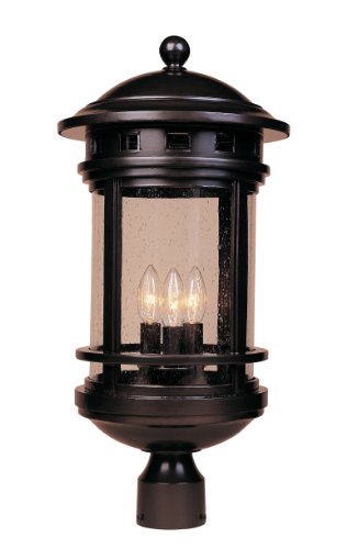 Designers Fountain 2396-ORB Sedona Post Lanterns, Oil Rubbed Bronze
