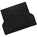 Cargo Trunk Mat- Zone Tech Universal Fit, All weather Cargo Black Rubber Material Black Car Floor Mats/Trunk Liner