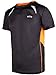 Men's Polyester Dry Fit Moisture Wicking Short-Sleeve Athletic T-Shirts