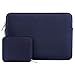 MOSISO Laptop Sleeve Compatible with 2019 2018 MacBook Air 13 inch Retina Display A1932, 13 inch MacBook Pro A2159 A1989 A1706 A1708, Water Repellent Neoprene Bag Cover with Small Case, Navy Blue primary