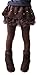 Toddler Girls Two Layers Lace Bead Skirt Legging Pants