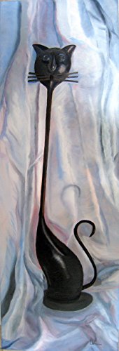 Metal Cat Still Life Oil Painting Origin Buy Online In Bahamas At Desertcart