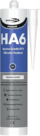 Truly PVC Bond It Black HA6 Silicone Sealant 310ml EU3 Cartridge view 5