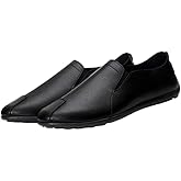 Men's Solid-Color Flat Casual Shoes with PU Surface, Suitable for Daily wear, Simple Design