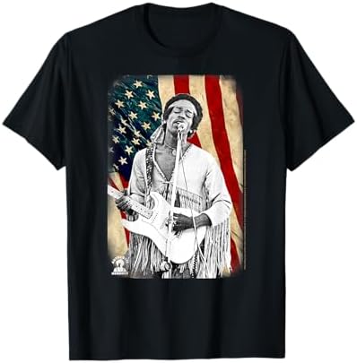 Amazon.com: Jimi Hendrix Pop Art 'Scuse me While I Kiss The Sky T