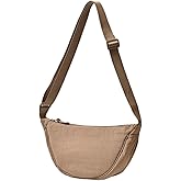 Crossbody Bag Hobo Sling Crescent Bags Women Men Trendy Small Shoulder Bag Purse Dumpling Casual Handbag Adjustable Strap