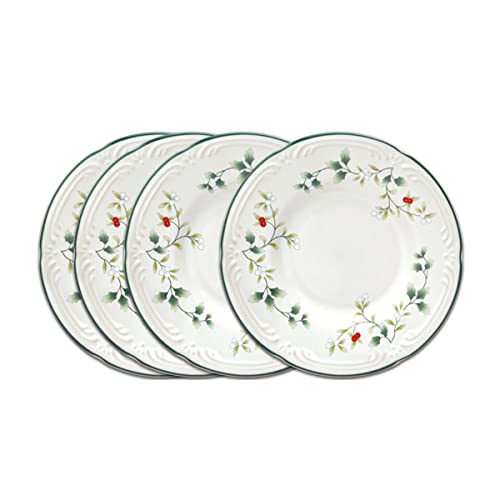 Photo 1 of Pfaltzgraff Winterberry Appetizer Plate Set, 6", Assorted
