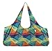 Yogiii Large Yoga Mat Bag | The Original YogiiiTotePRO | Large Yoga Mat Tote Sling Carrier with Side Pocket | Fits Most Size Mats (Geometric)thumb 1