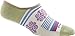 Darn Tough Topless Stripe No Show Light Sock - Women's Natural Medium