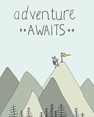 Adventure Awaits - Woodland Nursery Art Print