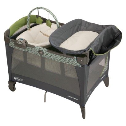 graco playard with newborn napperstation