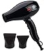 Osensia Hair Dryer - Professional Tourmaline Ionic Ceramic Blow Dryer with 2 Nozzle Attachments and Travel Bag - Negative Ions 1875W Salon Fast Drying Hair Styling Tool