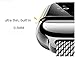 Apple Watch Case Black Full Cover PC Frame Skins with Protective Screen for Apple Watch 38mm iWatch