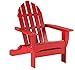 POLYWOOD AD5030SR Classic Folding Adirondack Chair, 38.5