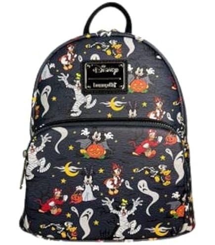 Amazon.com | Loungefly Disney Mickey Mouse Figural Denim Mini