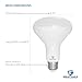 Great Eagle R30 or BR30 LED Bulb, 12W (100W Equivalent), 1250 Lumens, Brighter Upgrade for 65W Bulb, 3000K Bright White Color, for Recessed Can Use, Wide Flood, Dimmable, and UL Listed (Pack of 4)