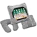 GoGo Travel Pillow for Ipad Tablet Holder, Airplane Neck Pillow, Multi functional 3 in 1 Cushion Lap Desk for On The Go or at Home - Train, Car, Bus, Plane or in Bed - Great Gift for Kids (grey)