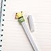 SUPPION 4PC Cartoon Cactus Gel Black Pens Kawaii Pens Cute Office Stationery Student Gift