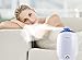 Purest Naturals Ultrasonic Best Cool Mist Humidifier Diffuser 5.5L Large Capacity, Whisper-Quiet Operation, Automatic Shut-Off - 360° Rotatable Mist Outlet - Portable Humidifiers for Bedroom