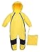 HAPIU Kids Toddler Rain Suit Muddy Buddy Waterproof Coverall,Yellow,2T,Original