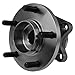 TRQ Rear Wheel Bearing & Hub Assembly with ABS Sensor Compatible with 2007-2015 Mazda CX-9