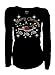 Bling Rhinestone T-Shirt,Merry Christmas Santa Claus Caps Ho Ho Ho