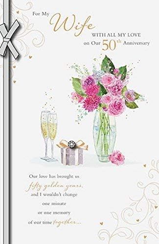 what to buy my wife for our 50th wedding anniversary