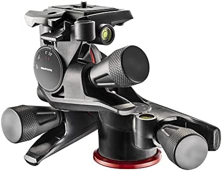 Amazon.com : Manfrotto XPRO Geared 3 Way Pan/Tilt Head with Adapto 