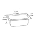 Flame Gard® Stainless Steel Canopy Hood Side Mount Grease Cup