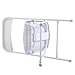 Giantex Set of 5 Plastic Folding Chairs Wedding Party Event Chair Commercial (White Style 2)