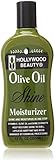 HOLLYWOOD BEAUTY Olive Oil Shine Moisturizer Shine and Moisturizer in One Step 12oz/355ml