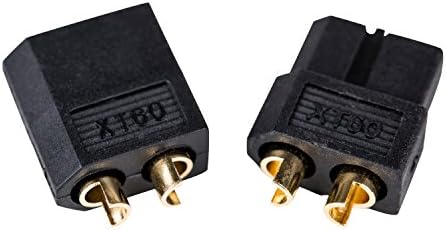 Elevate RC 5 Pairs Black XT60 XT-60 Male Female Connectors for Drone Lipo Battery
