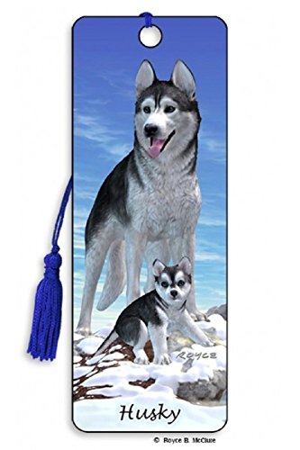 Artgame - Husky - 3D Bookmark