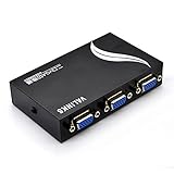VAlinks VGA 15HDF 2-Port 2 IN 1 OUT Switch Switcher Selector Box (1 Host 2 Displays / 2 Hosts 1 Display) Two Way VGA Switch Video Switch for PC, Laptop, Desktop, Monitor, Projctor, TV