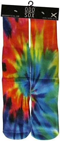 Custom 3D Printed Tiedye Spiral Socks!