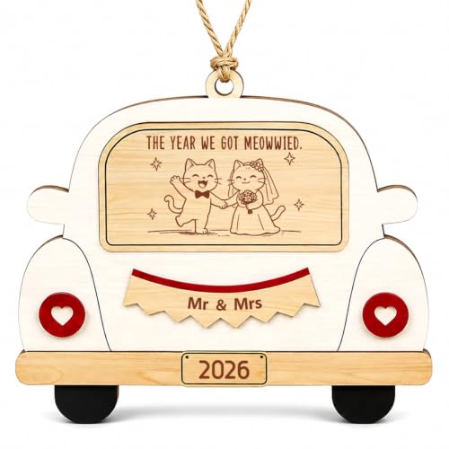 Wedding Gifts for Couples Newlyweds Mr and Mrs Gifts Christmas Ornaments at Amazon