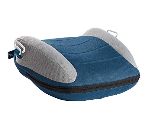 Hiccapop UberBoost Inflatable Booster Car Seat | Blow up Narrow Backless Booster Car Seat for Travel | Portable Booster Seat for Toddlers, Kids, Child | Navy Blue/Gray Hiccapop UberBoost Inflatable Booster Car Seat | Blow up Narrow Backless Booster Car Seat for Travel | Portable Booster Seat for Toddlers, Kids, Child | Navy Blue/Gray