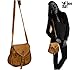 INDO CRAFT Genuine Leather CrossBody Handmade Vintage Style Bag Travel Bag Business Bag for Women (11x9 x3 inches)