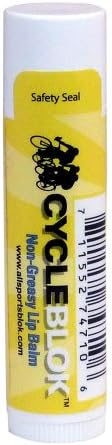 Cycle Blok SPF 15 Moisturizing Lipbalm - 1 Tube - Wind & Sun Screen Lip Protection & Treatment - Lip Balm for Chapped Lips
