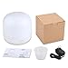 Excelvan 300ml Essential Oil Aroma Diffuser Ultrasonic Humidifier Air Mist Aromatherapy Purifier (White)