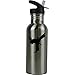 Personalized Custom Karate Stainless Steel Water Bottle with Straw Top Lid 20 Ounce Water Bottle Customizable (Black)