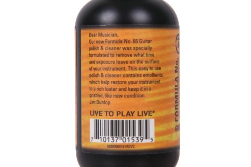 Dunlop 654 Formula 65 Guitar Polish & Cleaner 4oz.